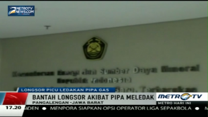  Kementerian ESDM Bantah Longsor Pangalengan Akibat Ledakan Pipa