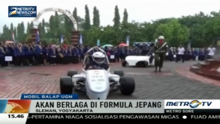 Mobil Balap Buatan Mahasiswa UNY Siap Berlaga di Jepang