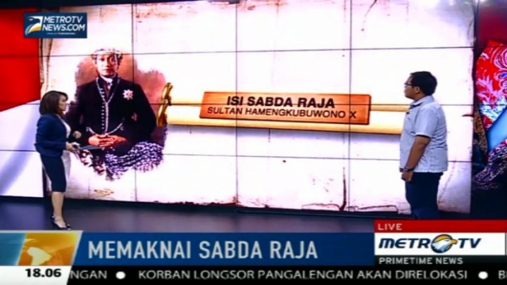 Ini Isi Sabda Raja yang Dikeluarkan Sri Sultan HB X