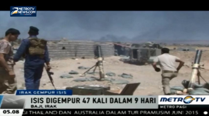 Pasukan Irak Rebut Kota Baji dari Tangan ISIS