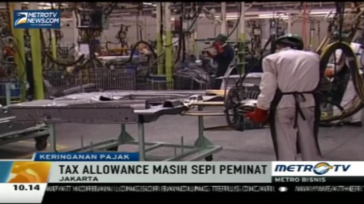 <i>Tax Allowance</i> Masih Sepi Peminat