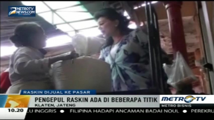Lantaran Kualitas Rendah, Warga Jual Kembali Raskin ke Pasar