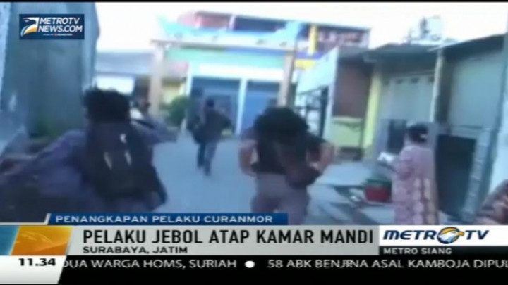 Polisi Tangkap Pelaku Curanmor di Surabaya
