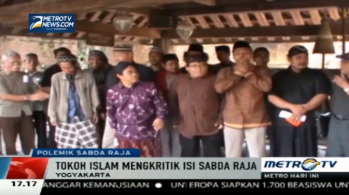 Muhammadiyah dan NU Kritik Isi Sabda Raja