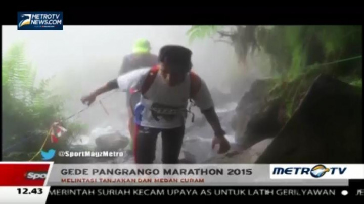 Kemeriahan Gede Pangrango Marathon 2015