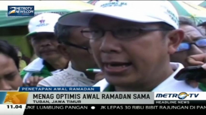 Menag Optimis Penetapan 1 Syawal Tahun Ini akan Sama