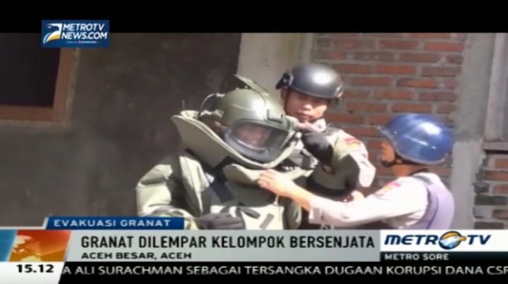 Polisi Evakuasi Granat dari Sebuah Rumah Warga di Aceh 