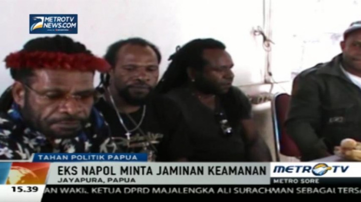 5 Eks Tapol Papua Minta Jaminan Keamanan kepada Presiden