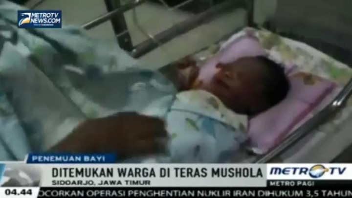 Sesosok Bayi Ditemukan Warga di Teras Mushola