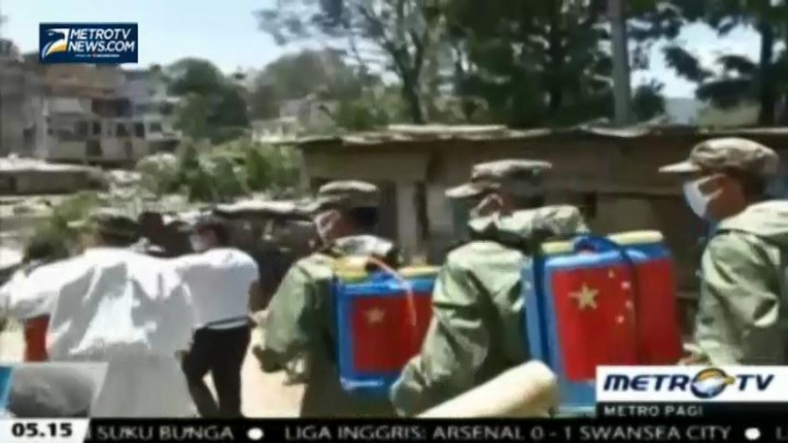 Tim Penyelamat Tiongkok Kembali ke Negara Asal