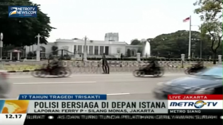 Peringati Tragedi Trisakti, Mahasiswa Gelar Unjuk Rasa di Depan Istana