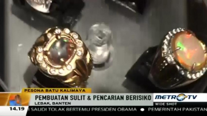 Pesona Batu Kalimaya Mampu Menyihir Kolektor Luar Negeri