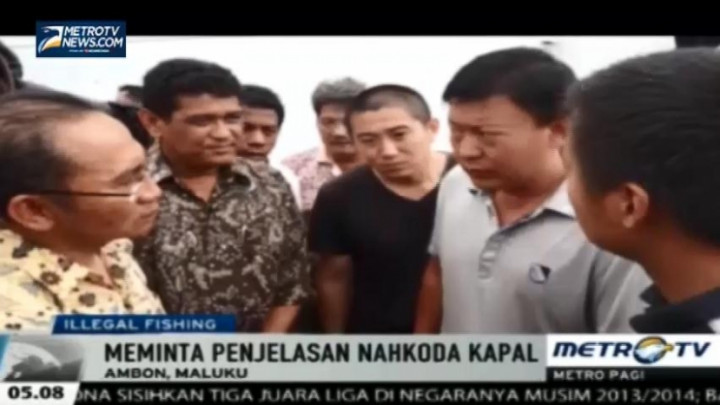 Adnan Pandu Praja Tinjau Kapal yang Terlibat Ilegal Fishing