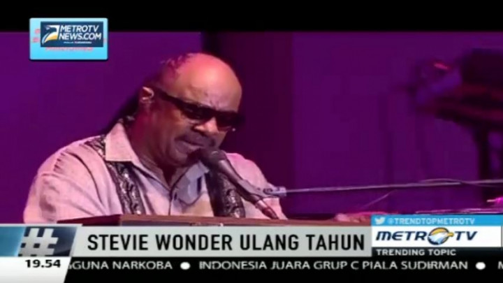 Stevie Wonder Ulang Tahun ke-65