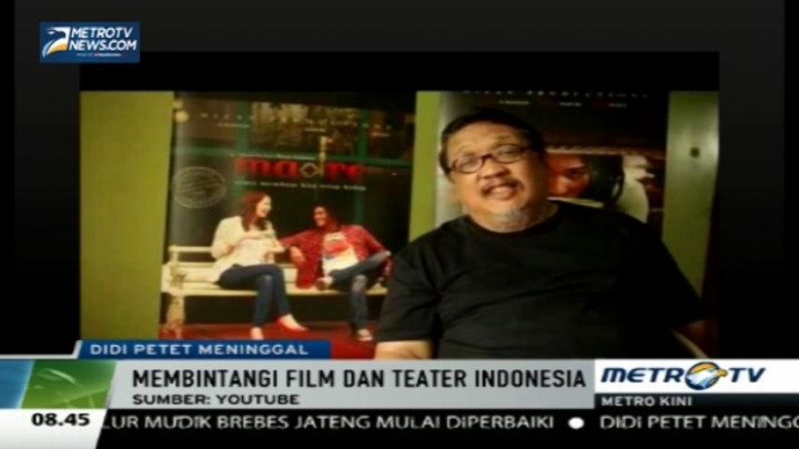 Aktor Senior Didi Petet Meninggal Dunia