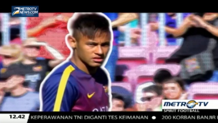 Neymar Menunjukan Grafik yang Meningkat 