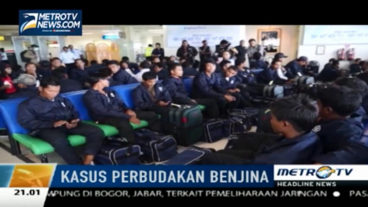 128 Nelayan Myanmar Korban Perbudakan Benjina Dipulangkan
