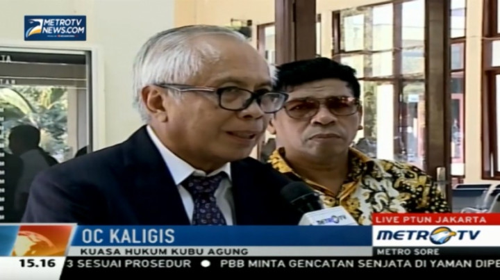 Kalah di PTUN, Golkar Kubu Agung Ajukan Banding