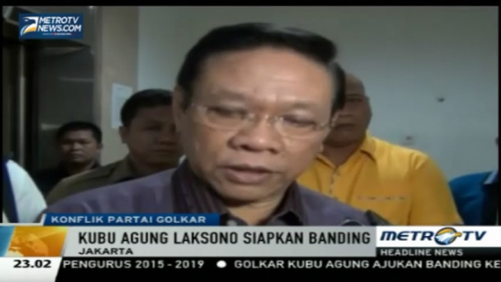 Pascaputusan PTUN, Golkar Kubu Agung Gelar Rapat Konsolidasi