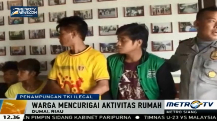 Rumah Tempat Penampungan TKI Ilegal Digerebek