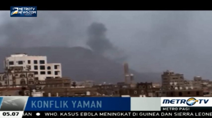 Pascagencatan Senjata Koalisi Pimpinan Arab Saudi Gempur Sanaa