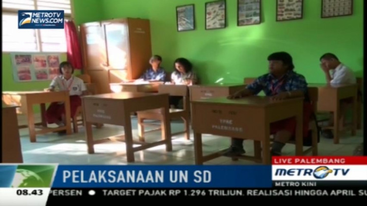 Pelaksanaan UN SD di YPAC Palembang Berjalan Kondusif