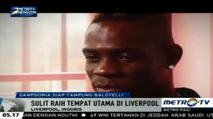 Sampdoria Siap Tampung Balotelli
