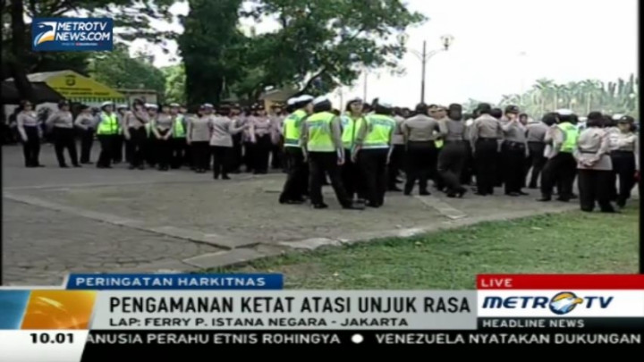 Amankan Unjuk Rasa Harkitnas, 2.200 Personel Dikerahkan