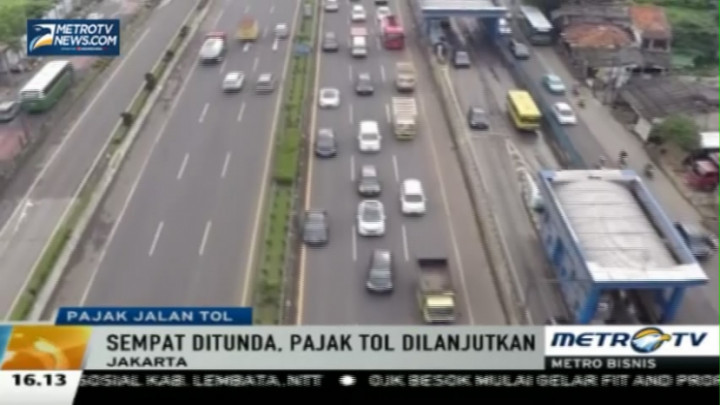 PPN Tol Kembali Diterapkan Mulai Juni