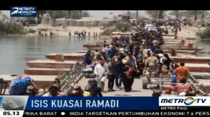 Warga Kota Ramadi Berdatangan ke Kota Baghdad