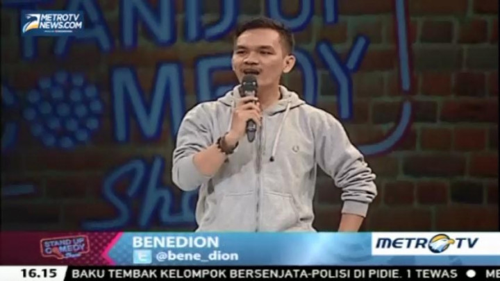 Bennedion, Pekerjaan Jadi Komik Itu Enak, Kalau Orang Ketawa