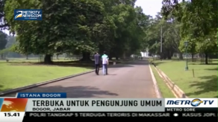 Hore! Istana Bogor Dibuka untuk Umum 