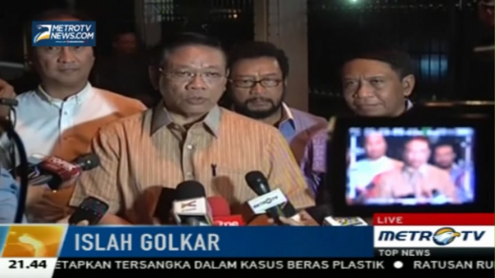 Temui JK, Agung Laksono Sepakat Islah untuk Pilkada