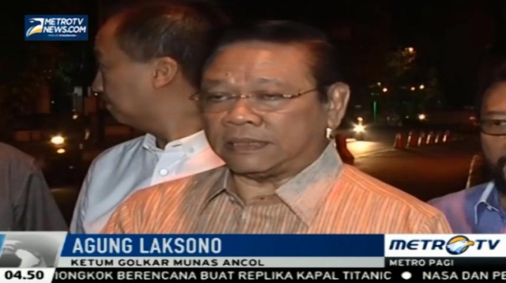 Agung Laksono Bertemu dengan JK, Bahas Islah Golkar