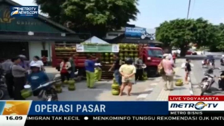 Pertamina Gelar Operasi Pasar Gas di Yogyakarta dan Malang