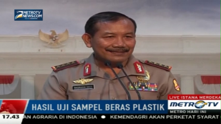  Hasil Uji Lab Beras Plastik Dinyatakan Negatif