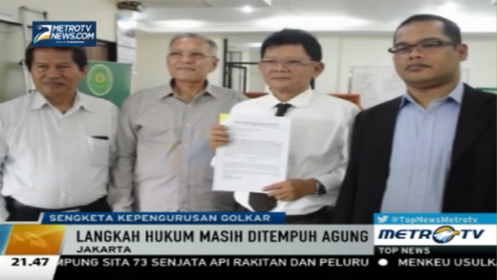 Golkar Kubu Agung Ajukan Memori Banding ke PTUN 