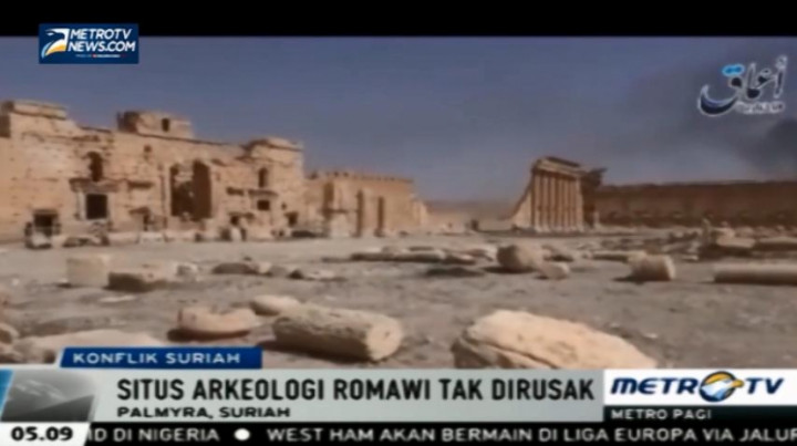 ISIS Rilis Video Reruntuhan Arkeologis di Palmyra