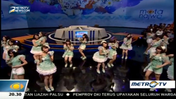 Penampilan JKT48 Sihir Penonton Mata Najwa