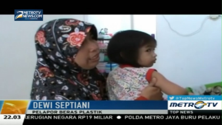 Hasil Uji Lab Negatif, Pelapor Beras Plastik Menangis