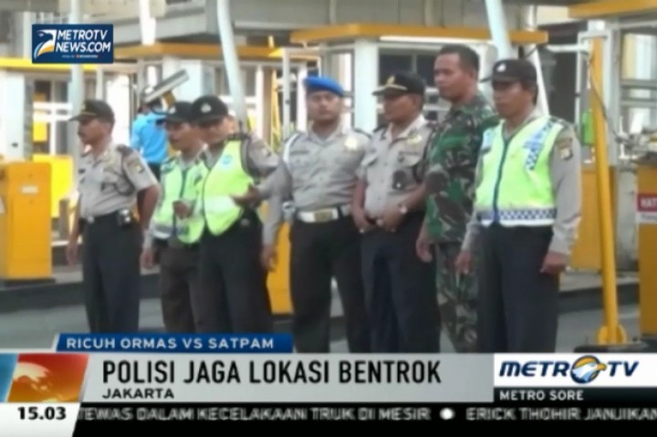 Pascabentrokan, Aparat Gabungan Jaga Ketat MOI 