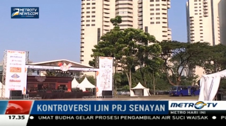 Perizinan PRJ Senayan Bermasalah
