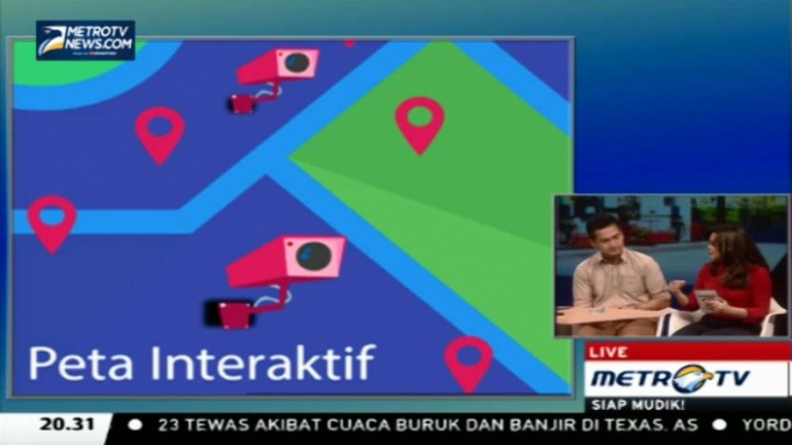 Aplikasi 'Peta Mudik' Hadir untuk Memudahkan Pemudik Cari Informasi