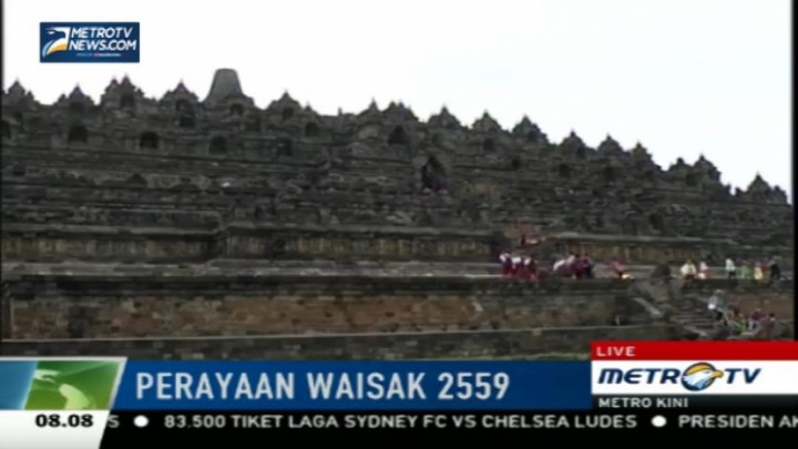 Presiden Jokowi akan Hadiri Perayaan Waisak di Candi Borobudur