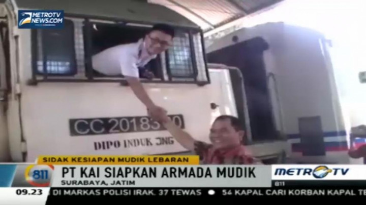 Pantau Kesiapan Mudik, Komisi VI DPR Sidak ke Stasiun