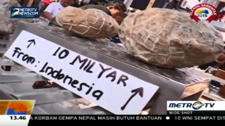Ada Batu Giok Kura-kura Seharga Rp10 Miliar di Jakarta Fair