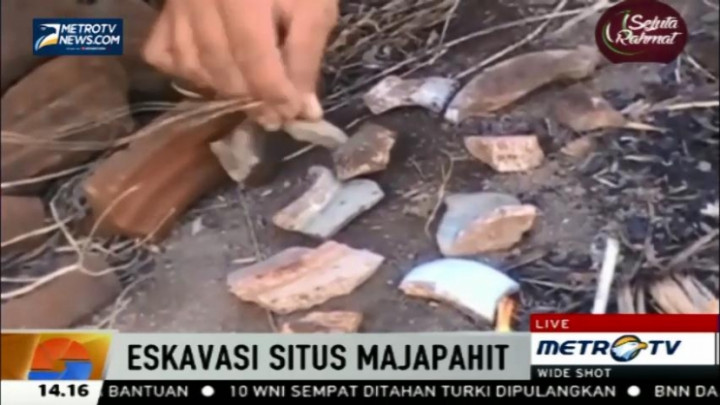 Eskavasi Situs Majapahit, Arkeolog Temukan Tembikar Dinasti Yuan