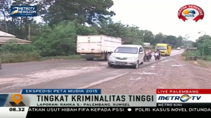 Lampu Penerangan Minim, Jalanan di Lampung Rawan Kriminalitas