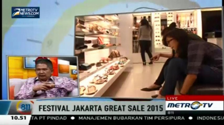 Meski Ekonomi Melemah, Panitia Jakarta Great Sale 2015 Tetap Optimis  