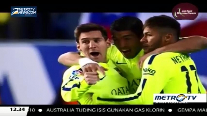 Tampil Gemilang, Barcelona Sukses Melenggang ke Berlin   